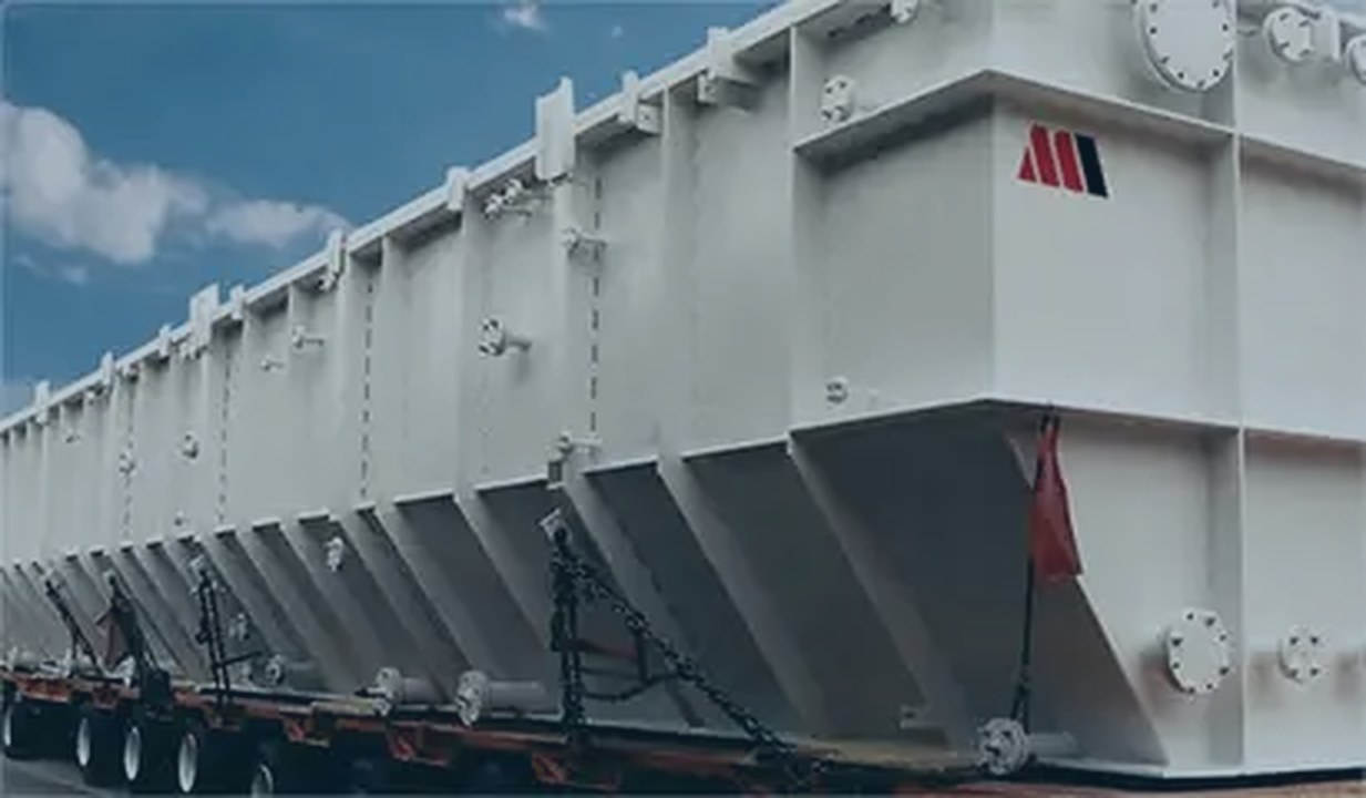 Separator vessels in an industrial fabrication facility